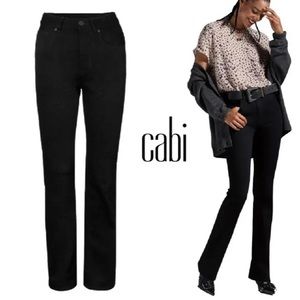Cabi Black 5th Avenue Bootcut Jean - Size 0